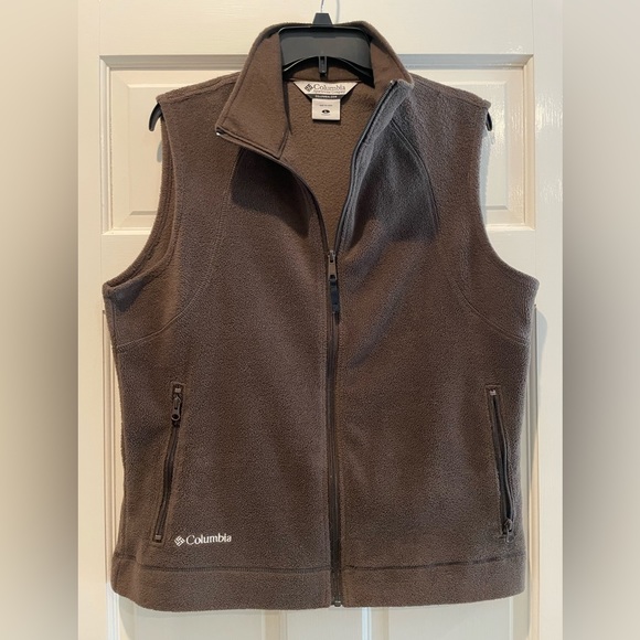 Columbia Jackets & Blazers - Columbia Fleece Vest - Mocha Brown - Women’s Large